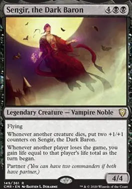 Sengir, the Dark Baron Commander Legends (R) Collector #: 149 FRENLY BRICKS - Open 7 Days