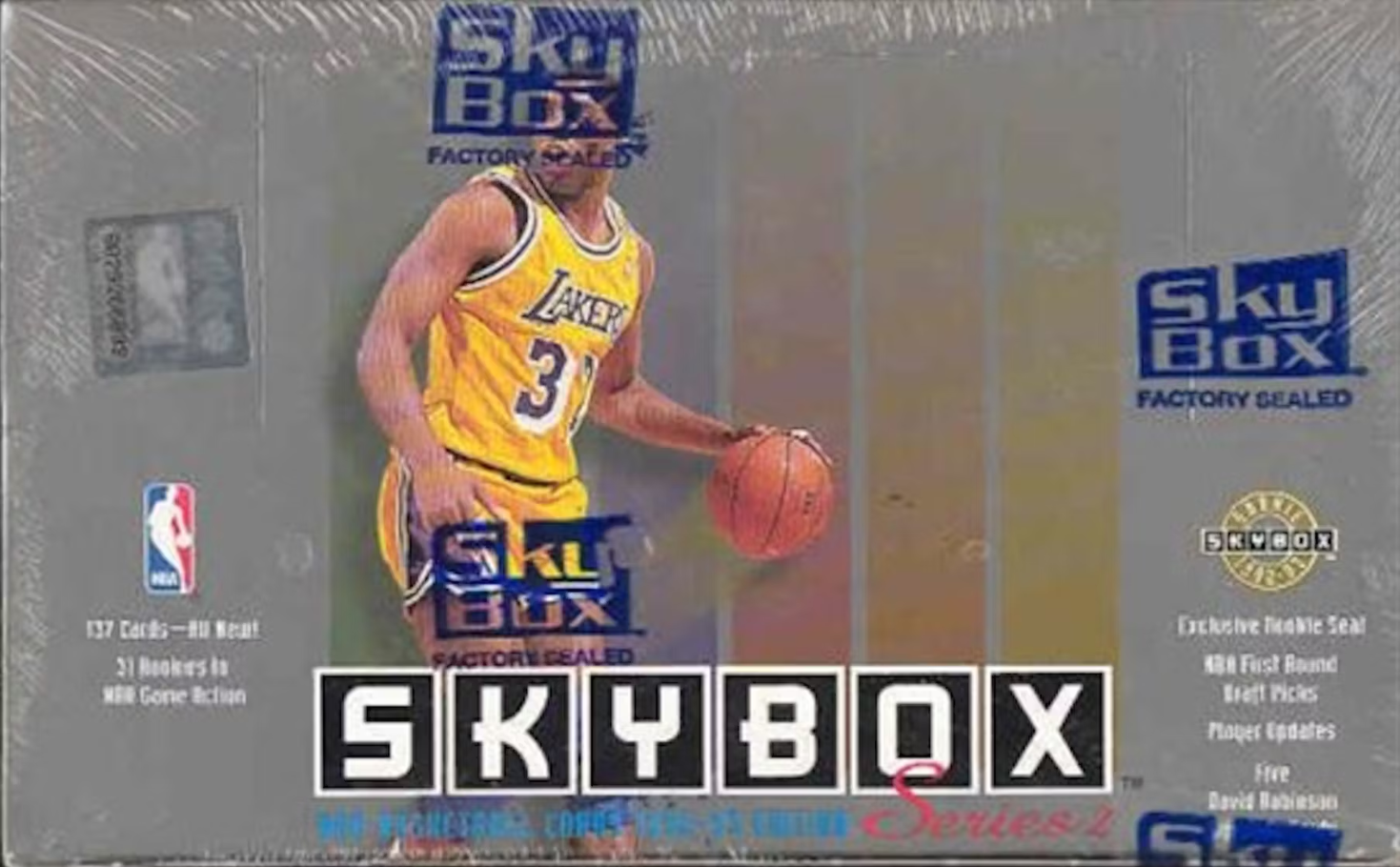 1992-93 SKYBOX SERIES 2 BASKETBALL HOBBY BOX (SHAQ ROOKIES!) FRENLY BRICKS - Open 7 Days