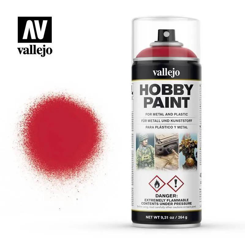 Vallejo Aerosol - Bloody Red 400ml FRENLY BRICKS - Open 7 Days