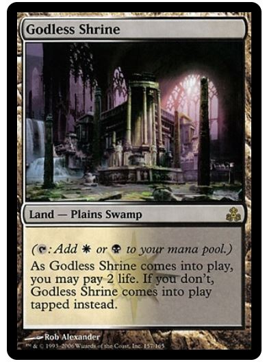 Godless Shrine Guildpact (R) Collector #: 157 FRENLY BRICKS - Open 7 Days