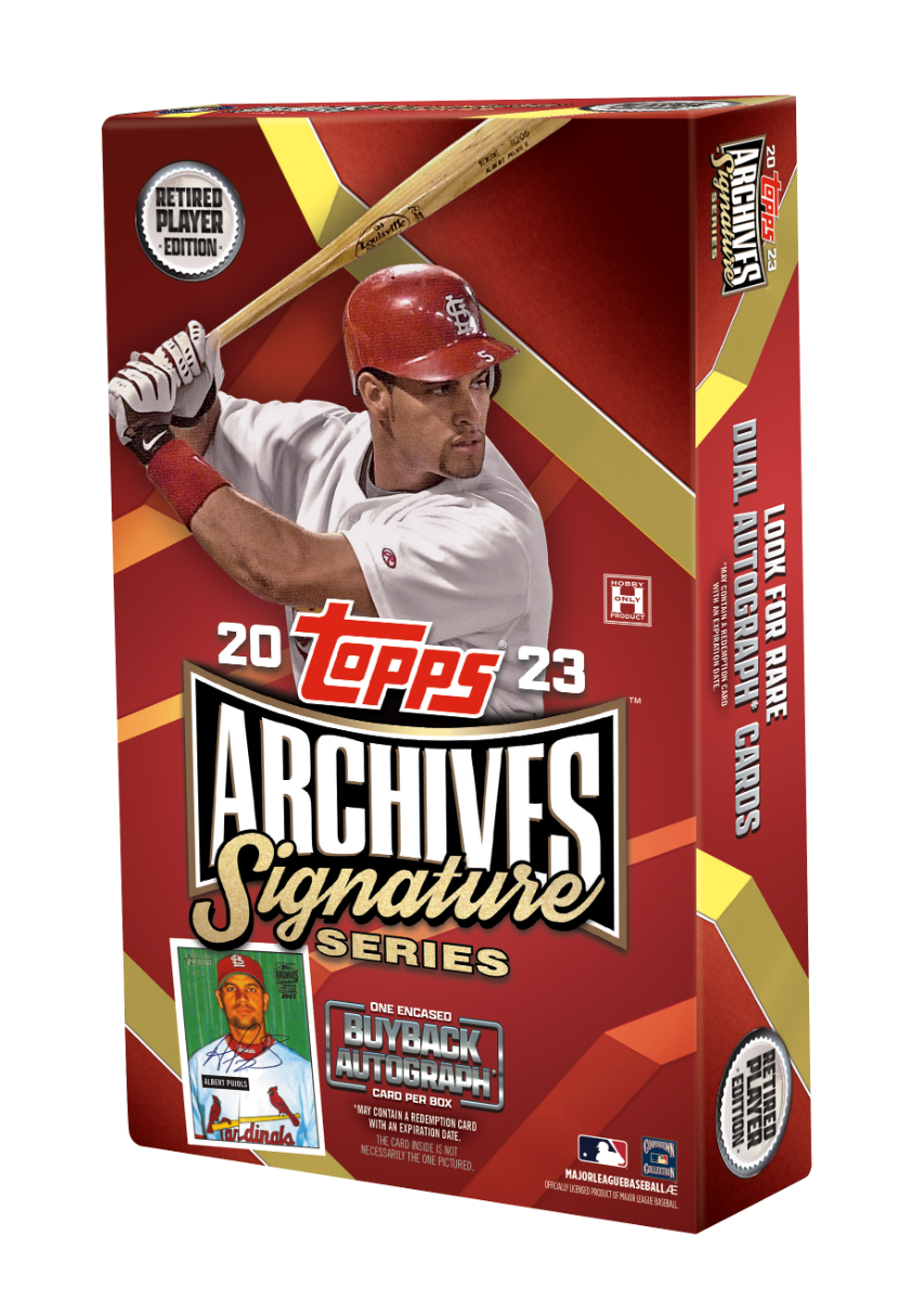 2023 Topps Archives Signature Series Retired Players Baseball Hobby Box FRENLY BRICKS - Open 7 Days