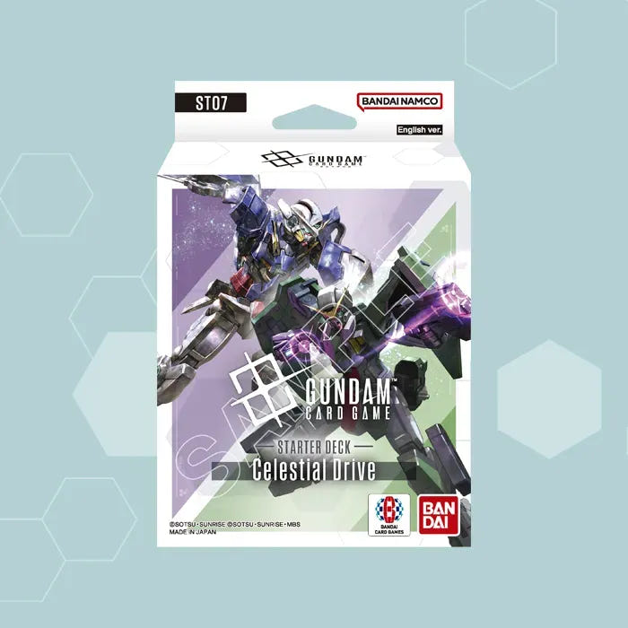 Gundam Card Game - Starter Deck Celestial Drive [ST07] official product image image 1
