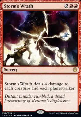 Storm's Wrath Theros Beyond Death (R) Collector #: 157 FRENLY BRICKS - Open 7 Days