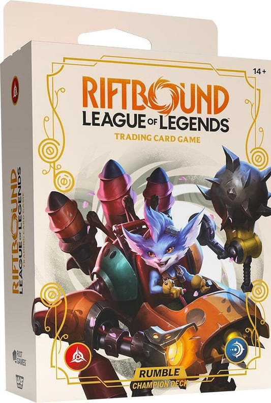 Riftbound Spiritforged Champion Deck - Rumble