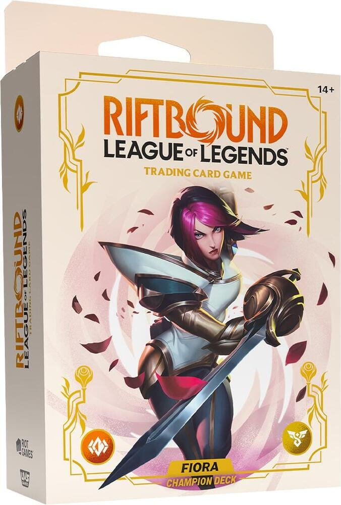 Riftbound Spiritforged Champion Deck - Fiora image 1