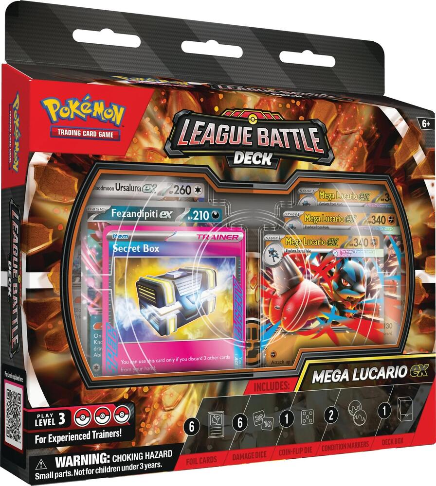 Pokémon TCG Mega Lucario ex League Battle Deck image 1