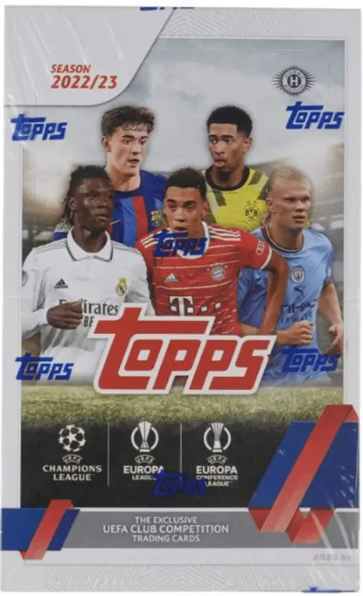 2022-23 Topps UEFA Club Competitions Soccer Hobby Box FRENLY BRICKS - Open 7 Days