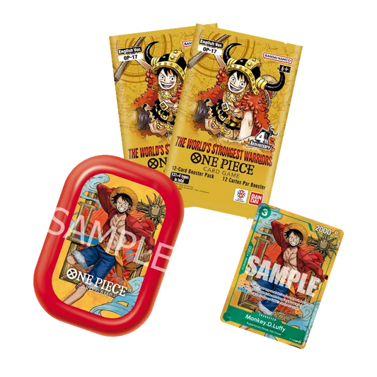 One Piece Mini Case Set TS-03 Luffy Tin 1