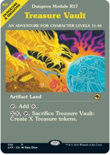 Treasure Vault (Showcase) Adventures in the Forgotten Realms #: 358 FRENLY BRICKS - Open 7 Days