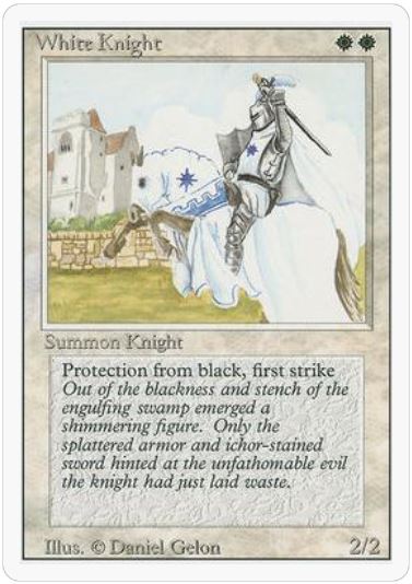 White Knight 3rd Edition (U) Collector #: 044 FRENLY BRICKS