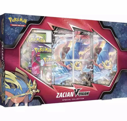 Pokemon TCG V-Union Special Collection - ZACIAN FRENLY BRICKS - Open 7 Days