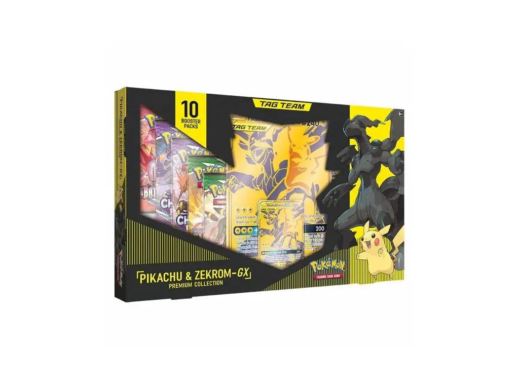 Pokémon TCG: Pikachu & Zekrom GX Premium Tag Team Box FRENLY BRICKS - Open 7 Days