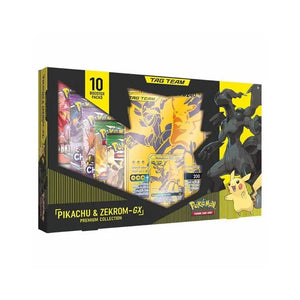 Pokémon TCG: Pikachu & Zekrom GX Premium Tag Team Box FRENLY BRICKS - Open 7 Days